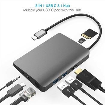 8 في 1 Type C Hub