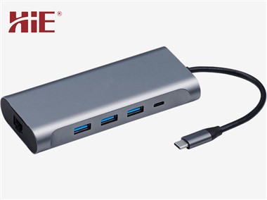قاعدة إرساء USB-C 9 في 1